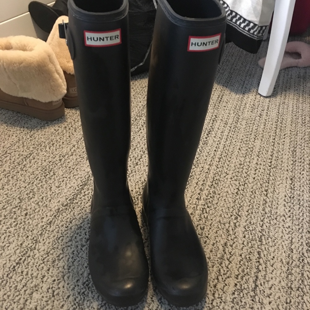 Hunter Tall original matte boots - Picture 2 of 8